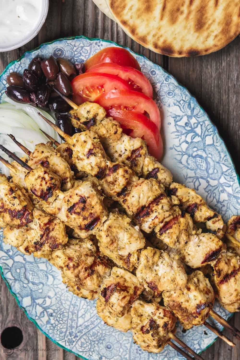 Chicken souvlaki